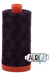 Aurifil Mako 50wt Cotton 1300 m 1422 yd. spool - 2570 Aubergine